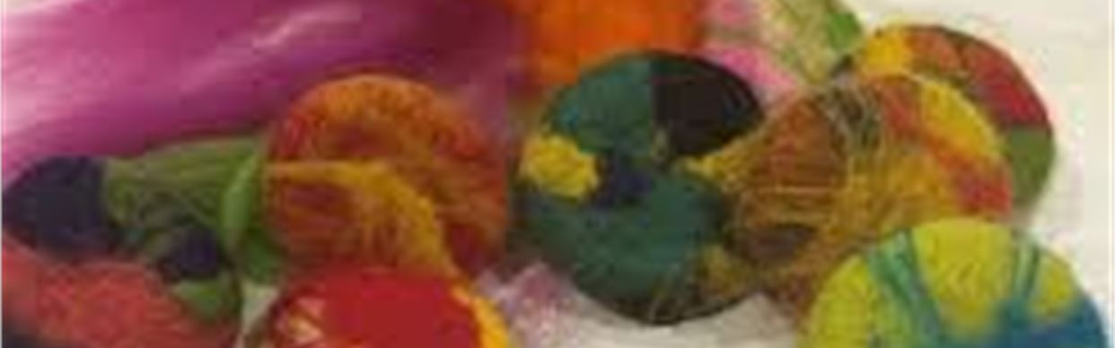 Felted Button Brooches