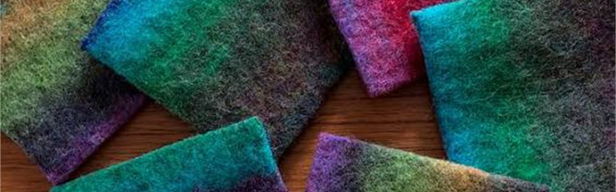 Felted Coasters
