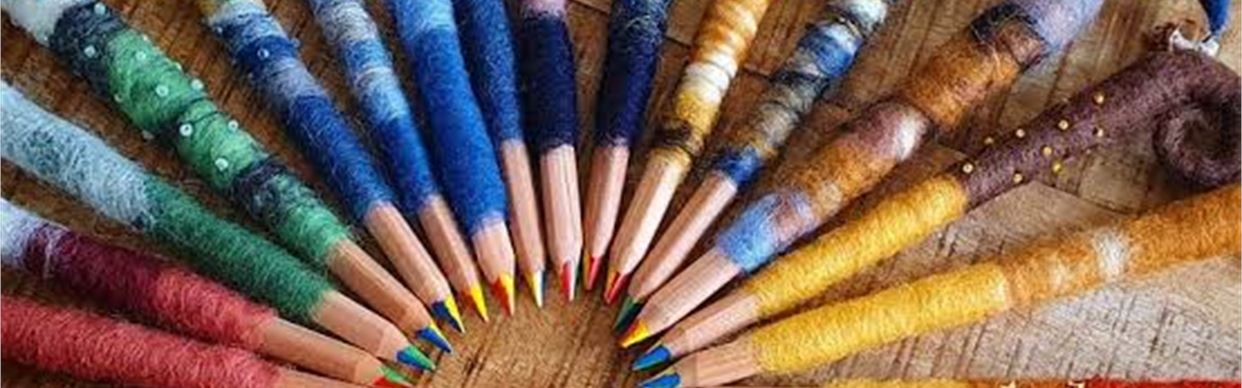 Felted Pencils